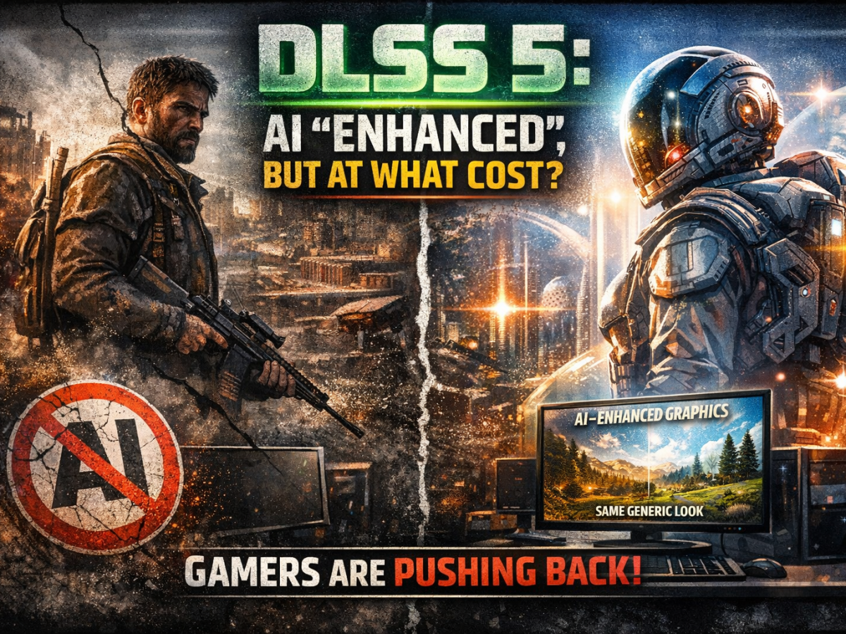 DLSS 5 Proves AAA Gaming Is Ready to Trade Art for AI&nbsp;Slop